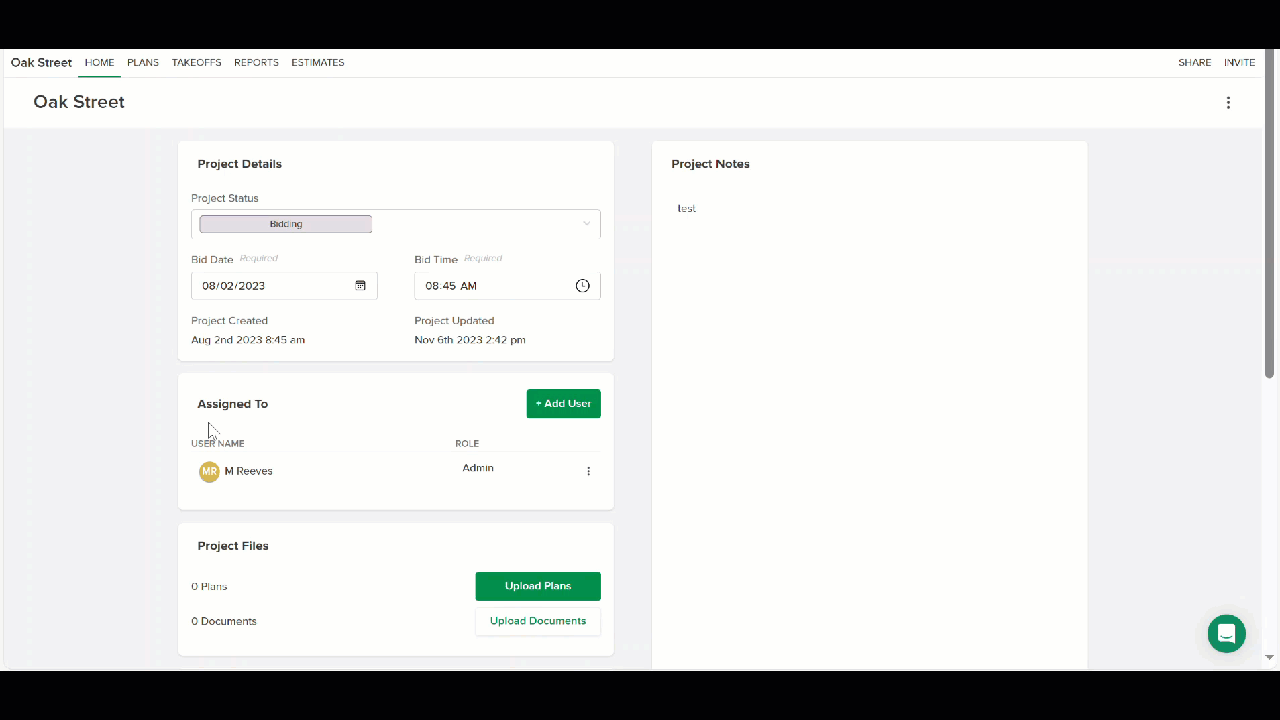 Crear un Proyecto Asignado a GIF (Create a Project Assigned To GIF)
