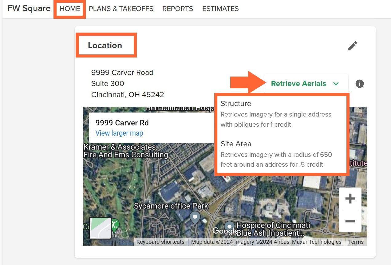 Retrieve Aerials marked(3)